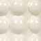 Hello Honey® White Raised Dots Stoneware Canister with Acacia Wood Lid